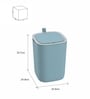 12 Litre Metallic Stainless Steel Dustbin