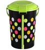 Green 12 Ltrs Plastic SwingTop Dustbins