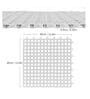PVC Pack of 12 Interlocking Floor Tiles with Drain Holes 12 x 12 Inches Mat