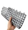 PVC Pack of 12 Interlocking Floor Tiles with Drain Holes 12 x 12 Inches Mat