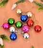 12 Pcs Multicolour Big Balls for Christmas Tree Hanging Decoration