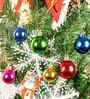 12 Pcs Multicolour Big Balls for Christmas Tree Hanging Decoration