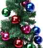 12 Pcs Multicolour Big Balls for Christmas Tree Hanging Decoration