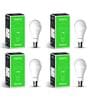 12 W Standard B22 Inverter Bulb (White, Pack of 4)
