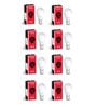 12 W Standard B22 LED Bulb (White, Pack of 8)