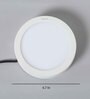 Wipro Iris Slim Ro 12 Watt Round Slim Panel Surface Mounted White Led Down Lighter (Cool White)