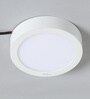 Wipro Iris Slim Ro 12 Watt Round Slim Panel Surface Mounted White Led Down Lighter (Cool White)