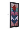 Multicolour Fabric Framed Wall Art