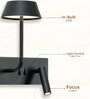 12W Rotatable LED Wall Lamp (Florina) | Modern Reading & Bedside Light | Decorative Lamp for Bedroom, Living Room & Home D cor | Adjustable Design with 1Year Warranty