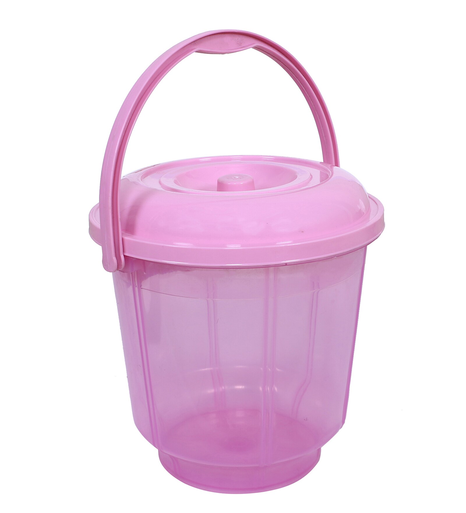 13 Ltrs Pink Plastic Bucket