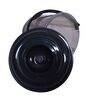 13 Ltrs Black Plastic Bucket (Set of 2)