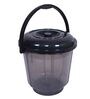 13 Ltrs Black Plastic Bucket (Set of 2)