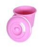 13 Ltrs Pink Plastic Bucket with Lid