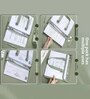 13 Pocket A4 Expanding File Folder with Handle Plastic Organizer (Clear)