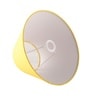 14-Inch Dark Yellow Fabric Conical Lampshade
