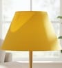 14-Inch Dark Yellow Fabric Conical Lampshade