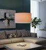 14-Inch Flex Fabric Drum Pendant Light