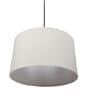 14-Inch Flex Fabric Drum Pendant Light, Modern Hanging Ceiling Lamp