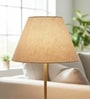 14-Inch Premium Jute Fabric Conical Lampshade