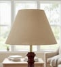 14-Inch Premium Jute Fabric Conical Lampshade