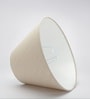 14-Inch Premium Jute Fabric Conical Lampshade