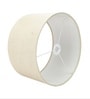 14-Inch Premium Jute Fabric Drum Lampshade