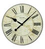 14 x 1.4 x 14 Inch Brown Wall Clock