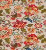 Red Floral 144 TC Cotton King Size  Bedsheet With 2 Pillow Cover