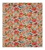 Red Floral 144 TC Cotton King Size  Bedsheet With 2 Pillow Cover