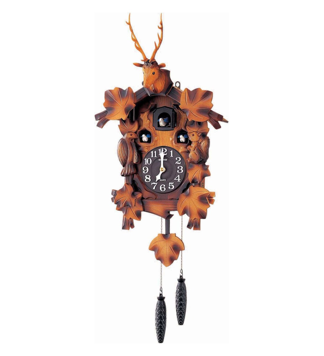 Buy Brown Wood Cuckoo Clock by Rhythm at 40 OFF by Rhythm Pepperfry