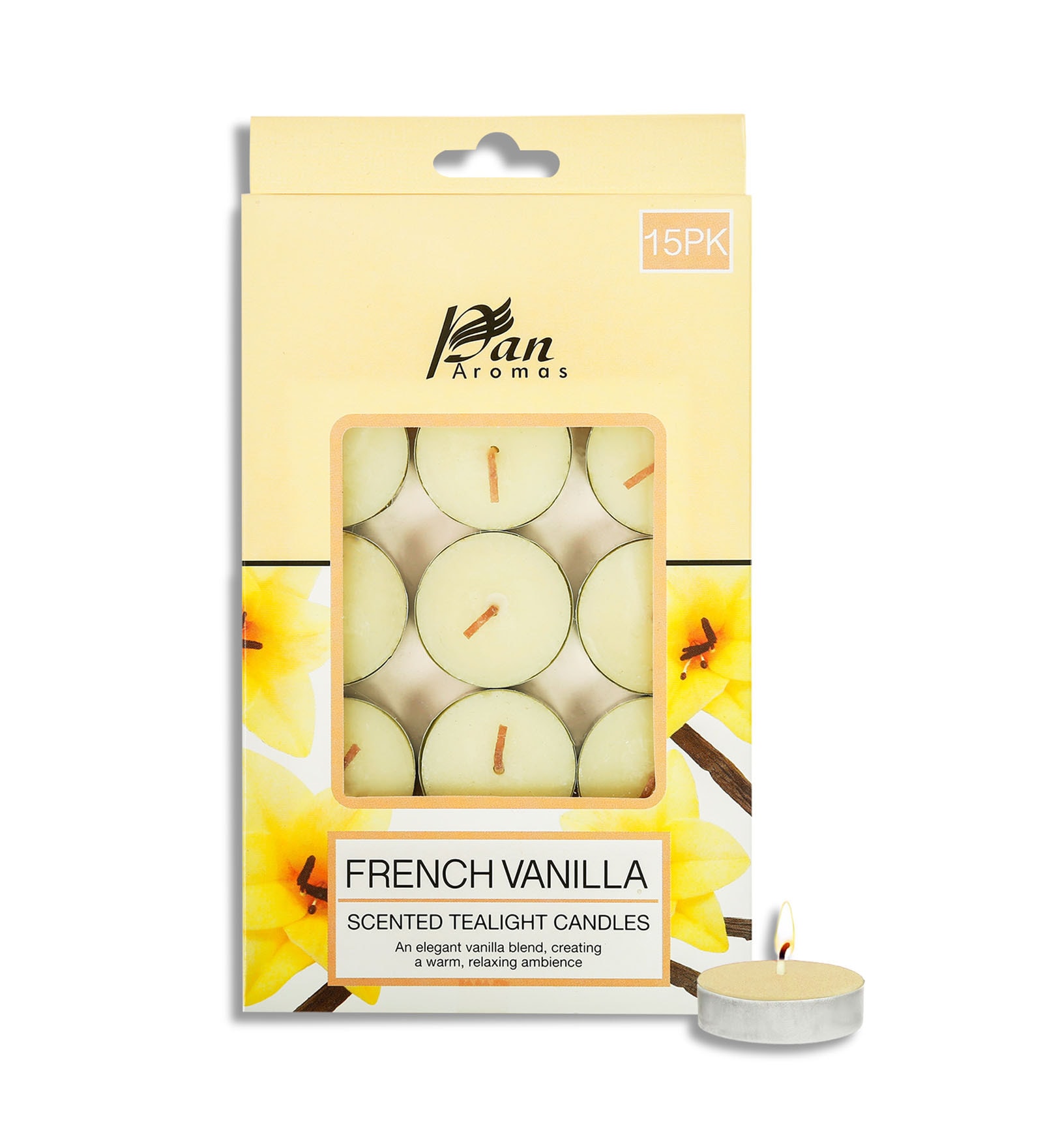 15-Pack Scented Tealight Candle