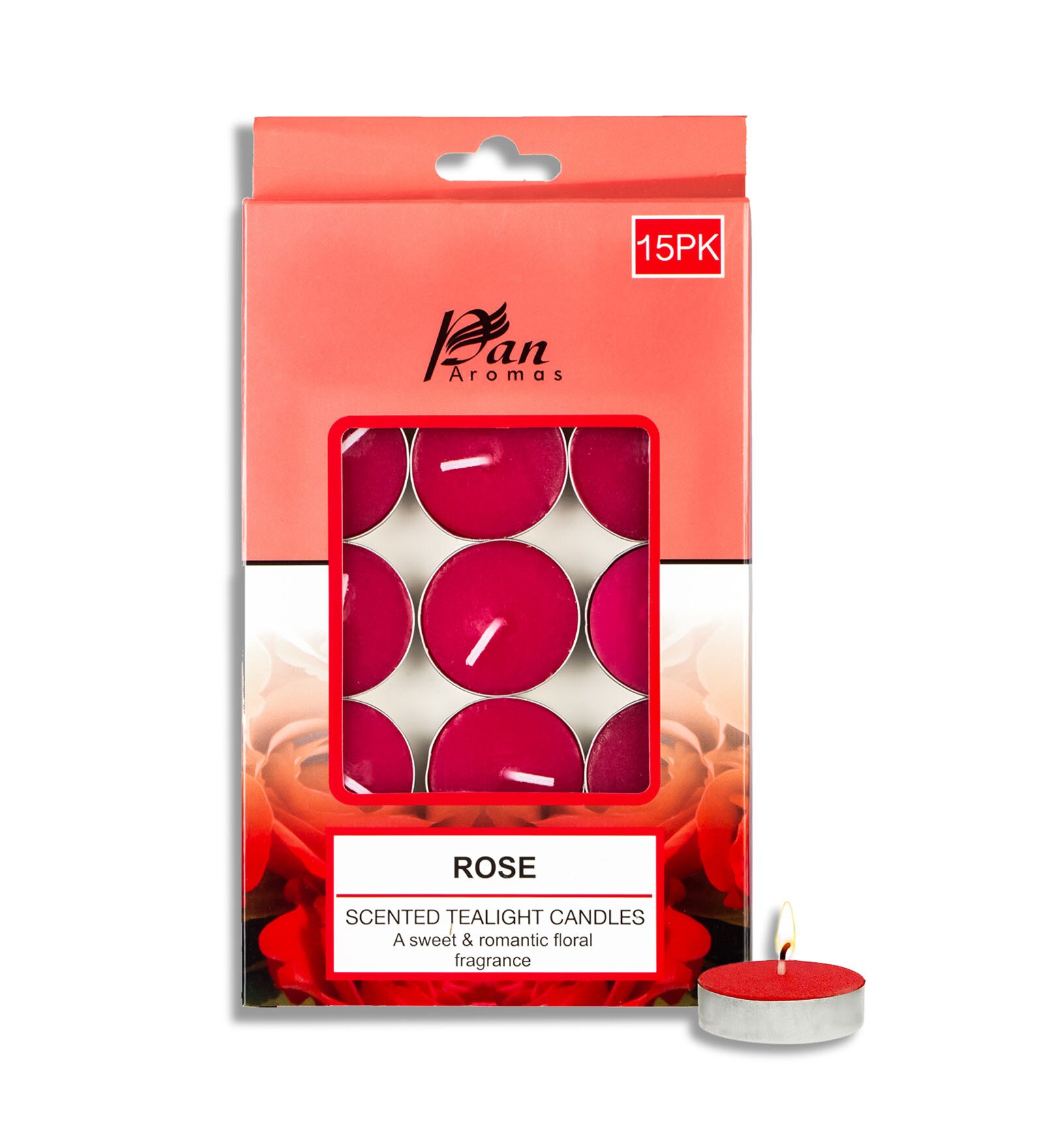15-Pack Scented Tealight Candle