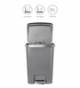 15 Litre Black Stainless Steel Dustbin