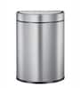 15 Litre Grey Plastic Dustbin