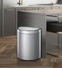 15 Litre Grey Plastic Dustbin