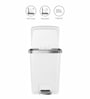 15 Litre Metallic Stainless Steel Dustbin