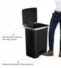 15 Litre Vannila Stainless Steel Dustbin
