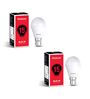 15 W Standard B22 LED Bulb (White, Pack of 2)