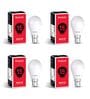 15 W Standard B22 LED Bulb (White, Pack of 4)