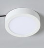 Wipro Iris Slim RO 15 Watt Round Slim Panel Surface mounted White LED down lighter (Cool White)