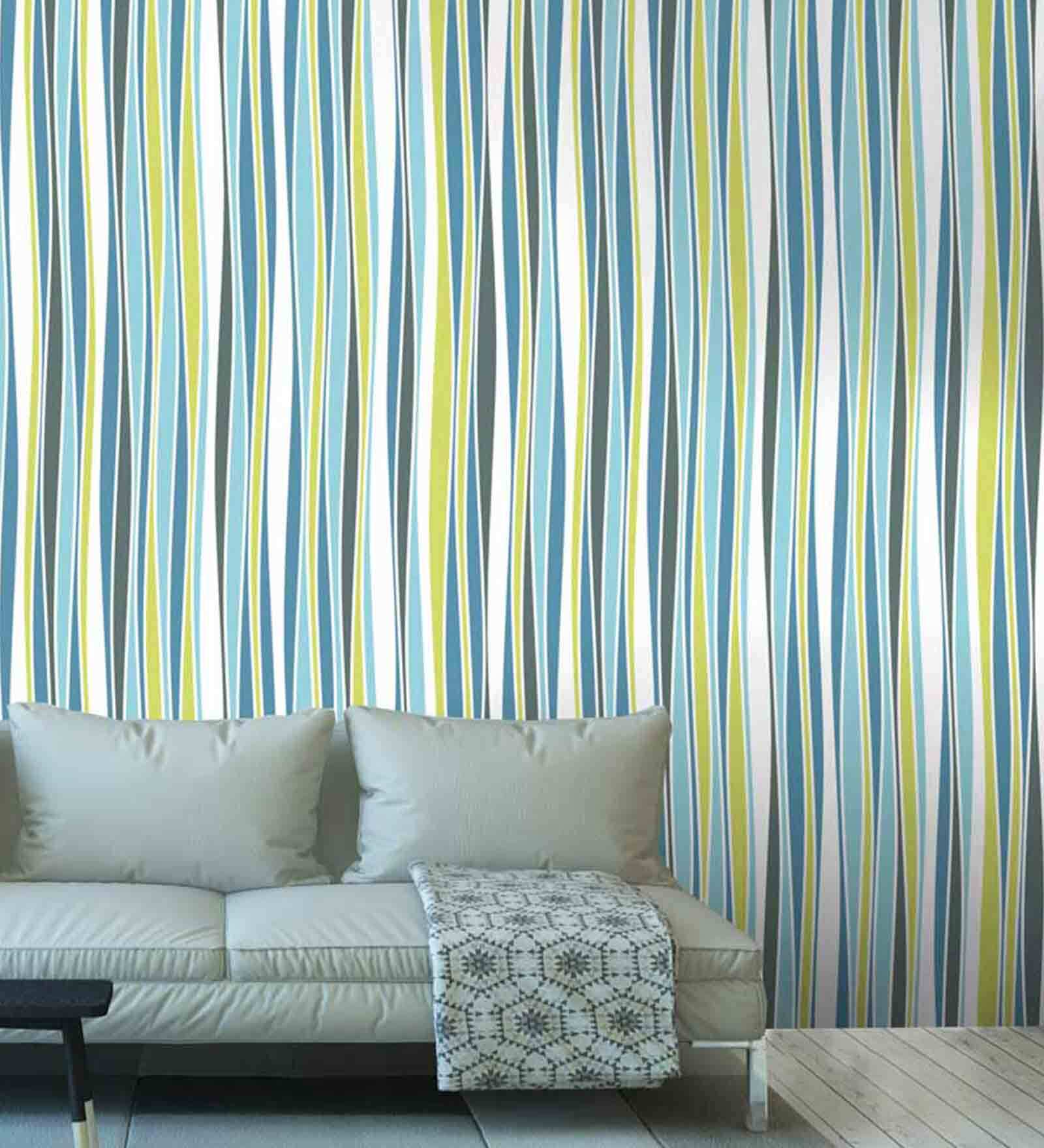 16 Feet Marine Ripple 180 Gsm Wallpaper Roll