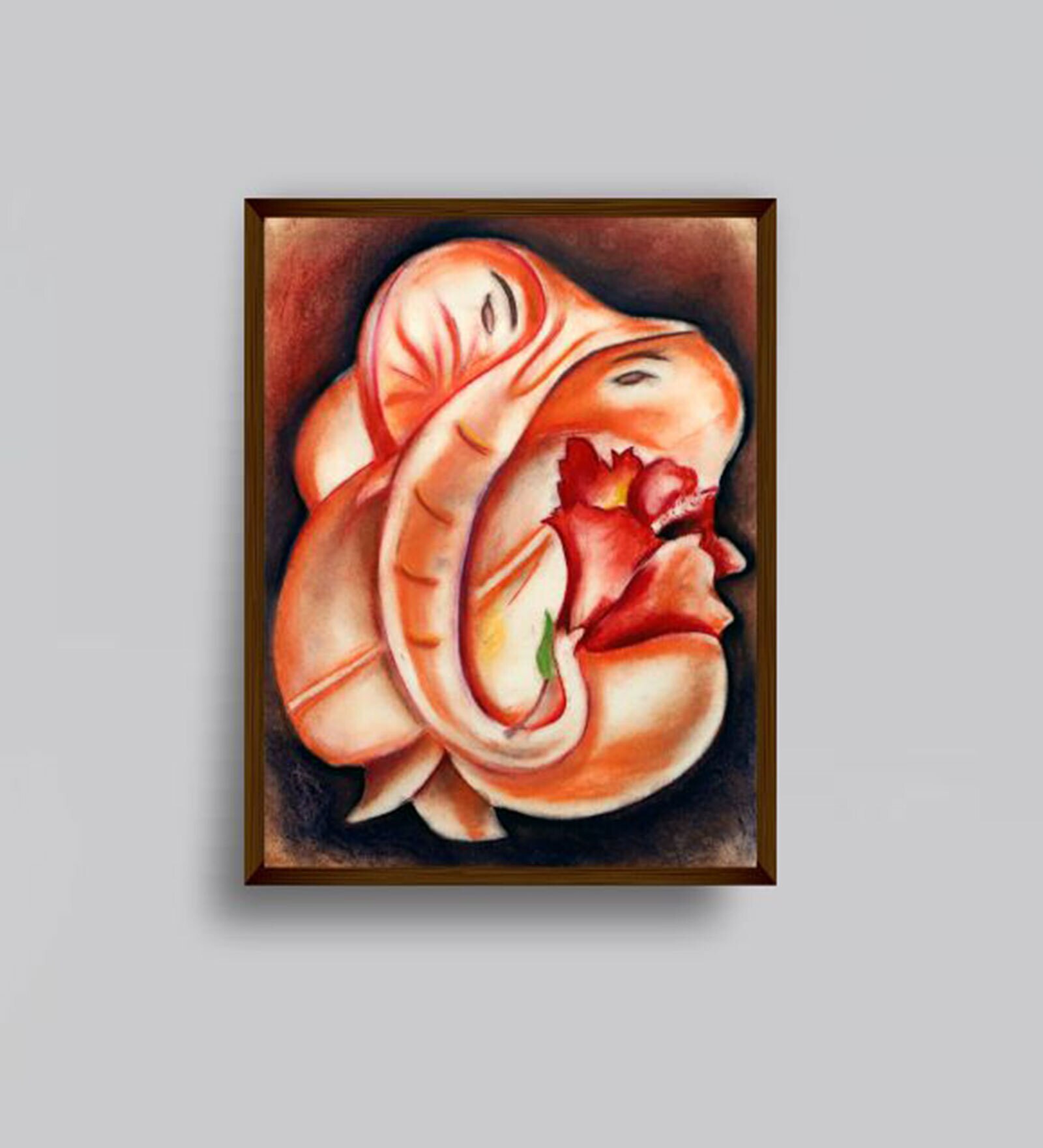 16X18 Inches Framed Canvas Painting