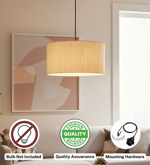 16-Inch Cream Texture Fabric Drum Pendant Light, Modern Hanging Ceiling Lamp for Living Room, Bedroom, Dining Room & Home Decor, Silver Canopy-image-22