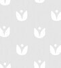 16 Feet Grey Motif 350 Gsm Wallpaper Roll