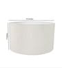 16-Inch Flex Fabric Drum Lampshade