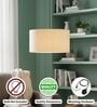 16-Inch Flex Fabric Drum Pendant Light