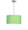 16-Inch Green Texture Fabric Drum Pendant Light