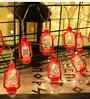 16 LED Red Kandil String Light