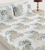160 TC Cotton 90 x 108 inches Double Size Bed Sheet