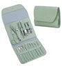 16PCS Manicure Pedicure Kit Stainless Steel Grooming Set (Black Case)